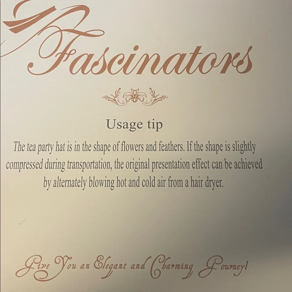 N/A classic fascinator